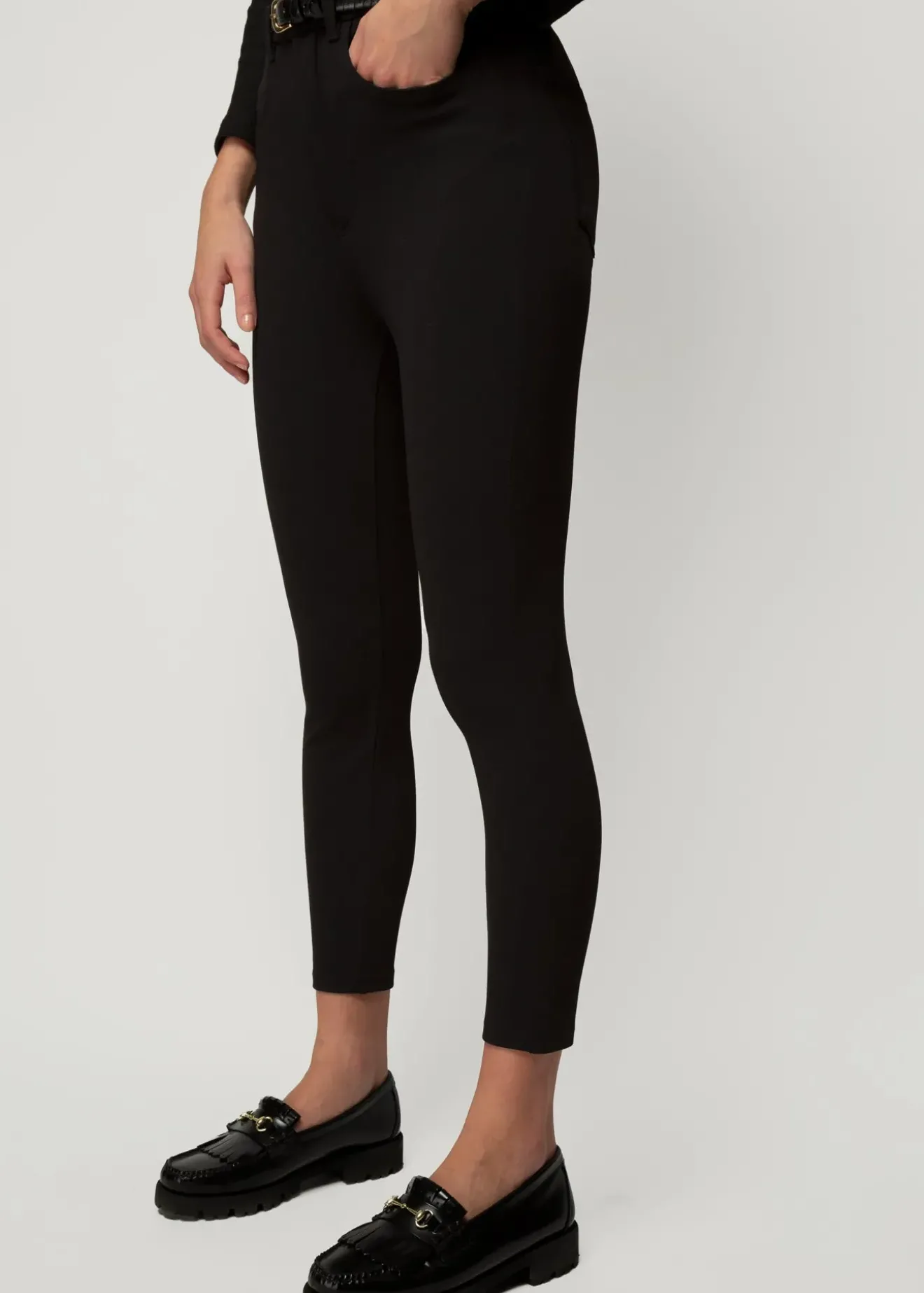Vanilia Stretch Skinny Zwart Sale