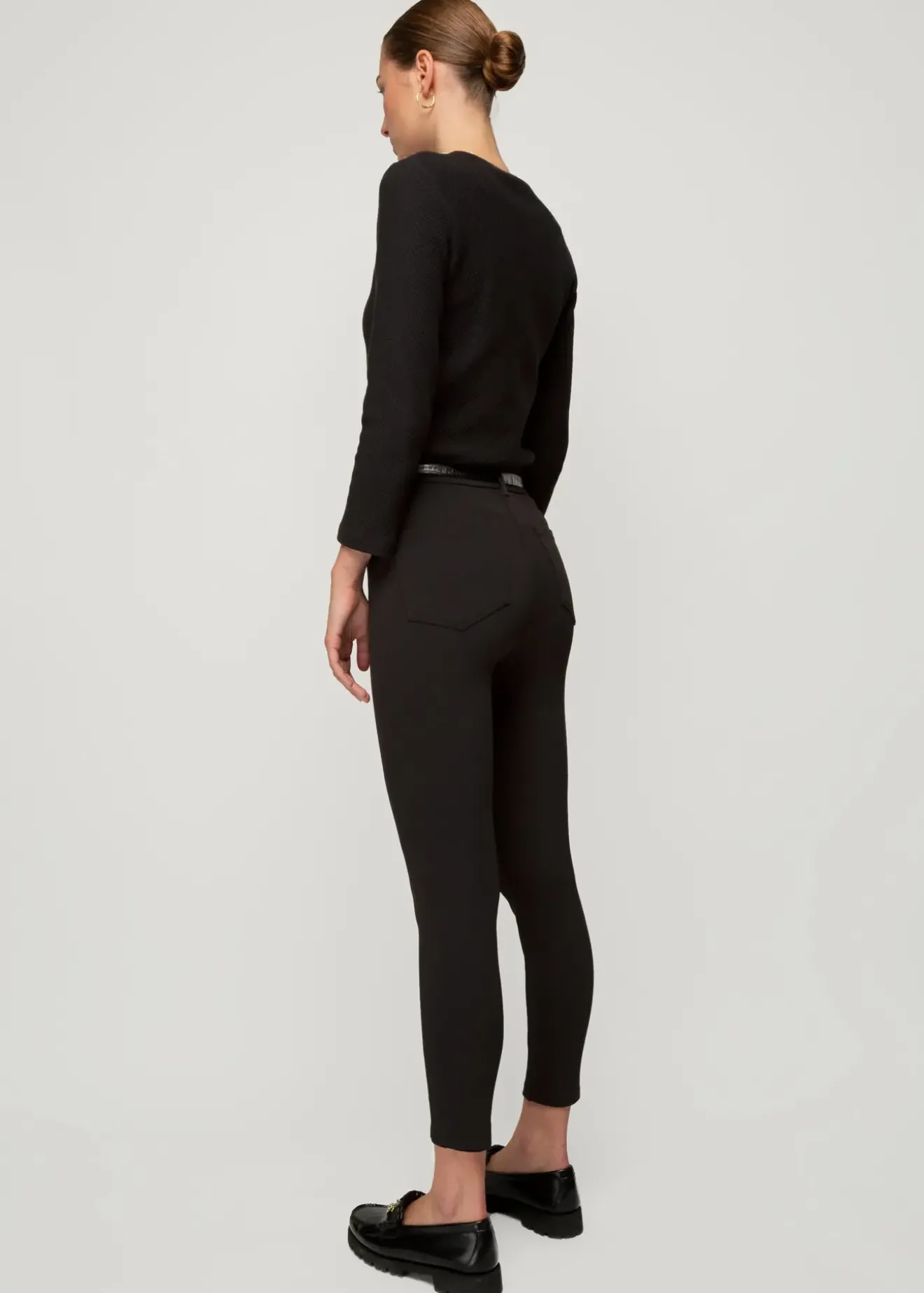 Vanilia Stretch Skinny Zwart Sale