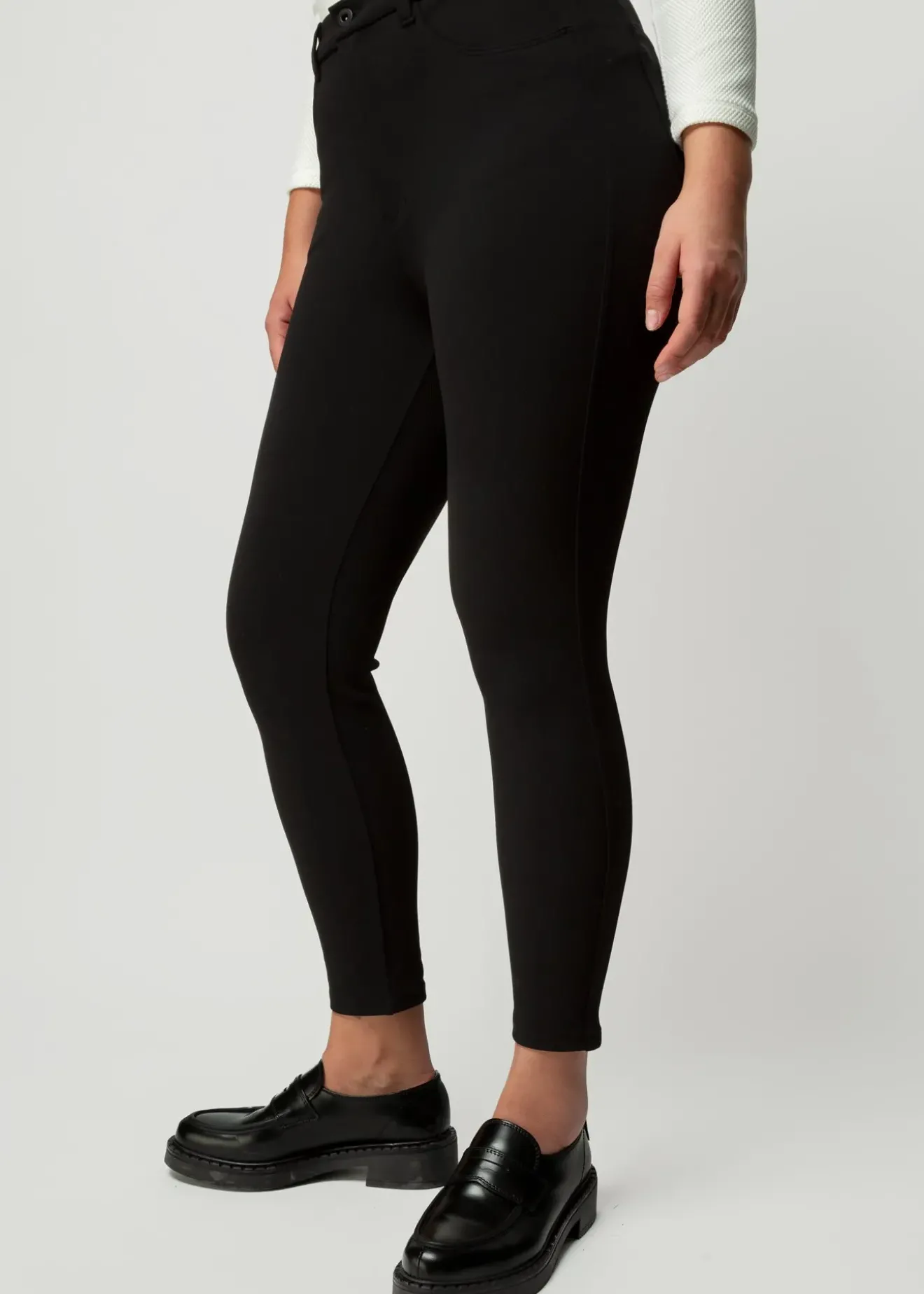 Vanilia Stretch Skinny Zwart Sale