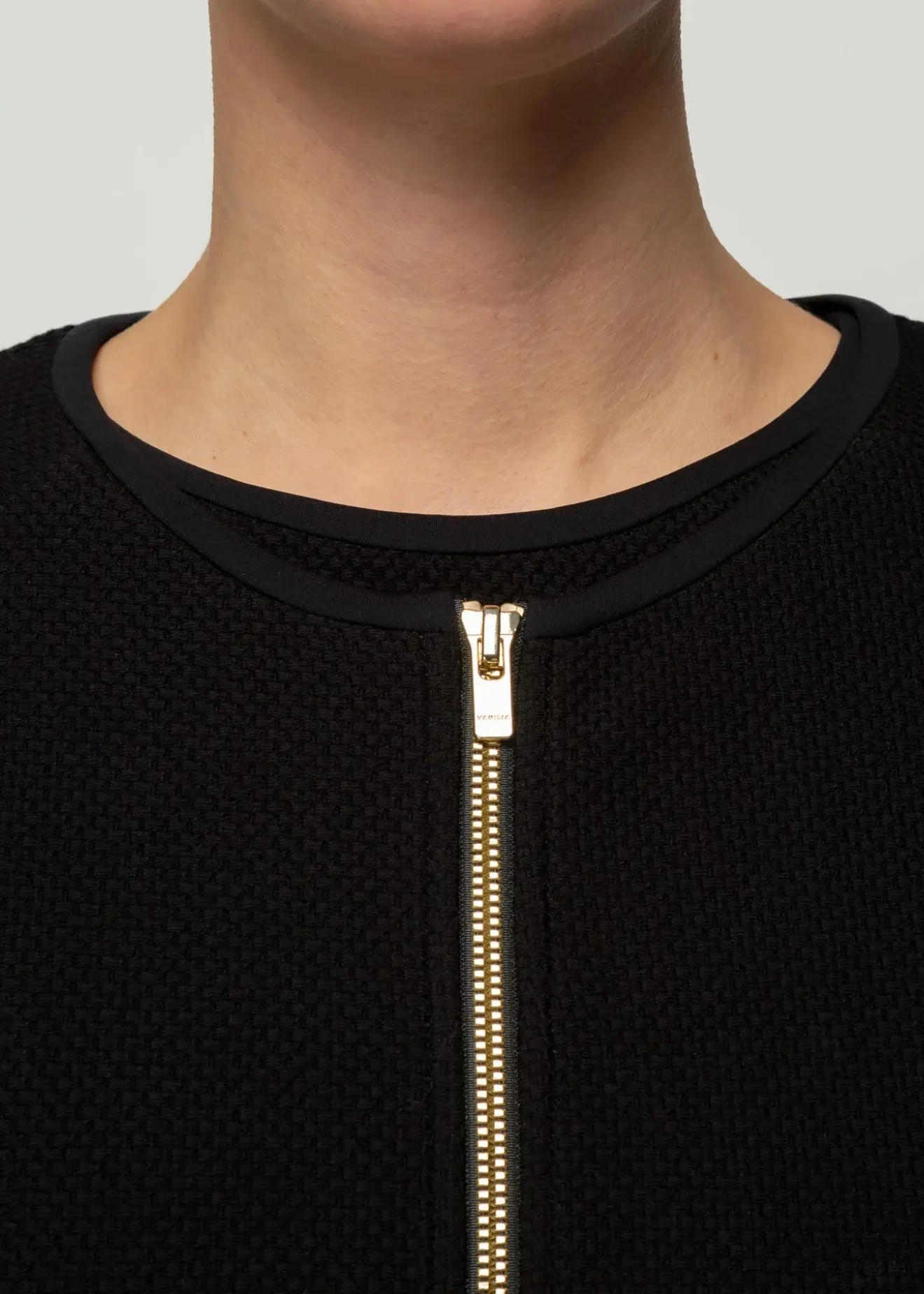 Vanilia Struc Little Jacket Zwart Outlet