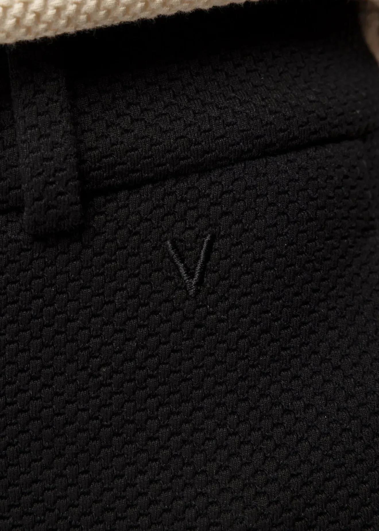 Vanilia Struc Pantalon Zwart Online