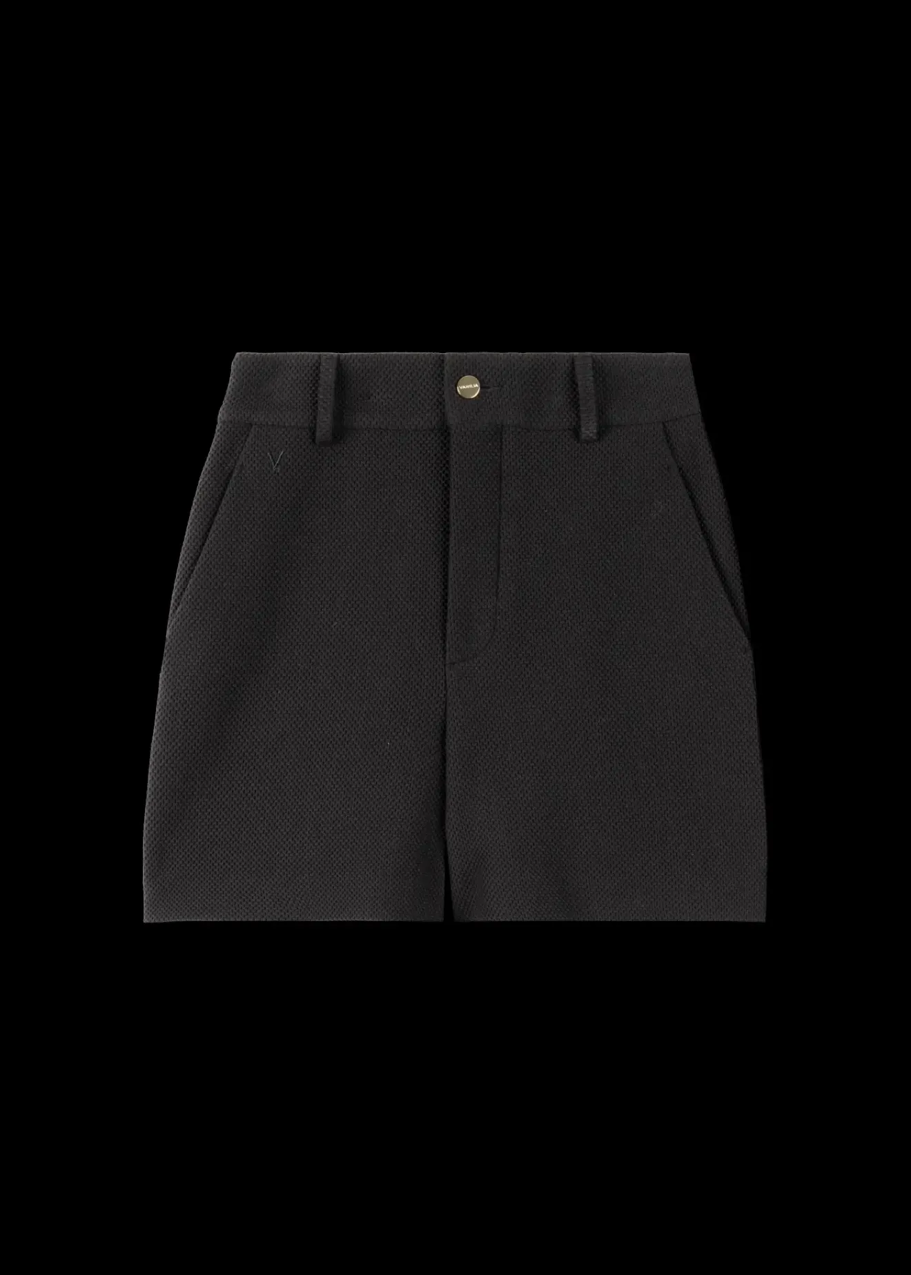 Vanilia Struc Short Zwart Outlet