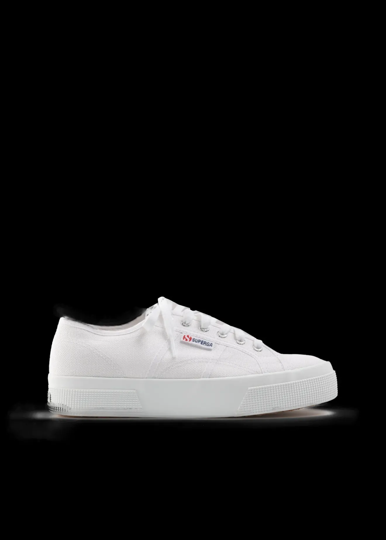 Vanilia Superga Platform Sneaker Cotu Wit Discount