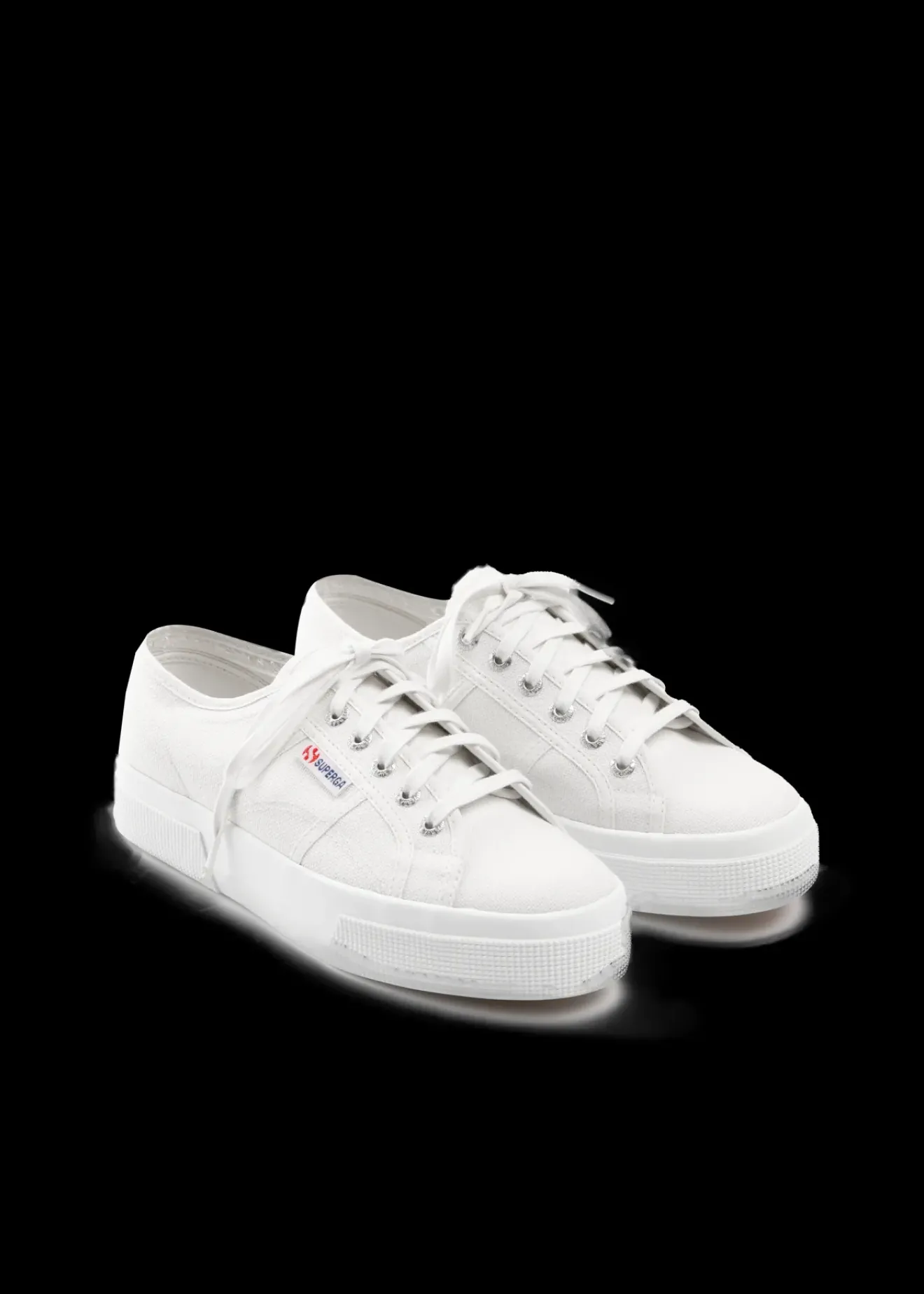 Vanilia Superga Platform Sneaker Cotu Wit Discount