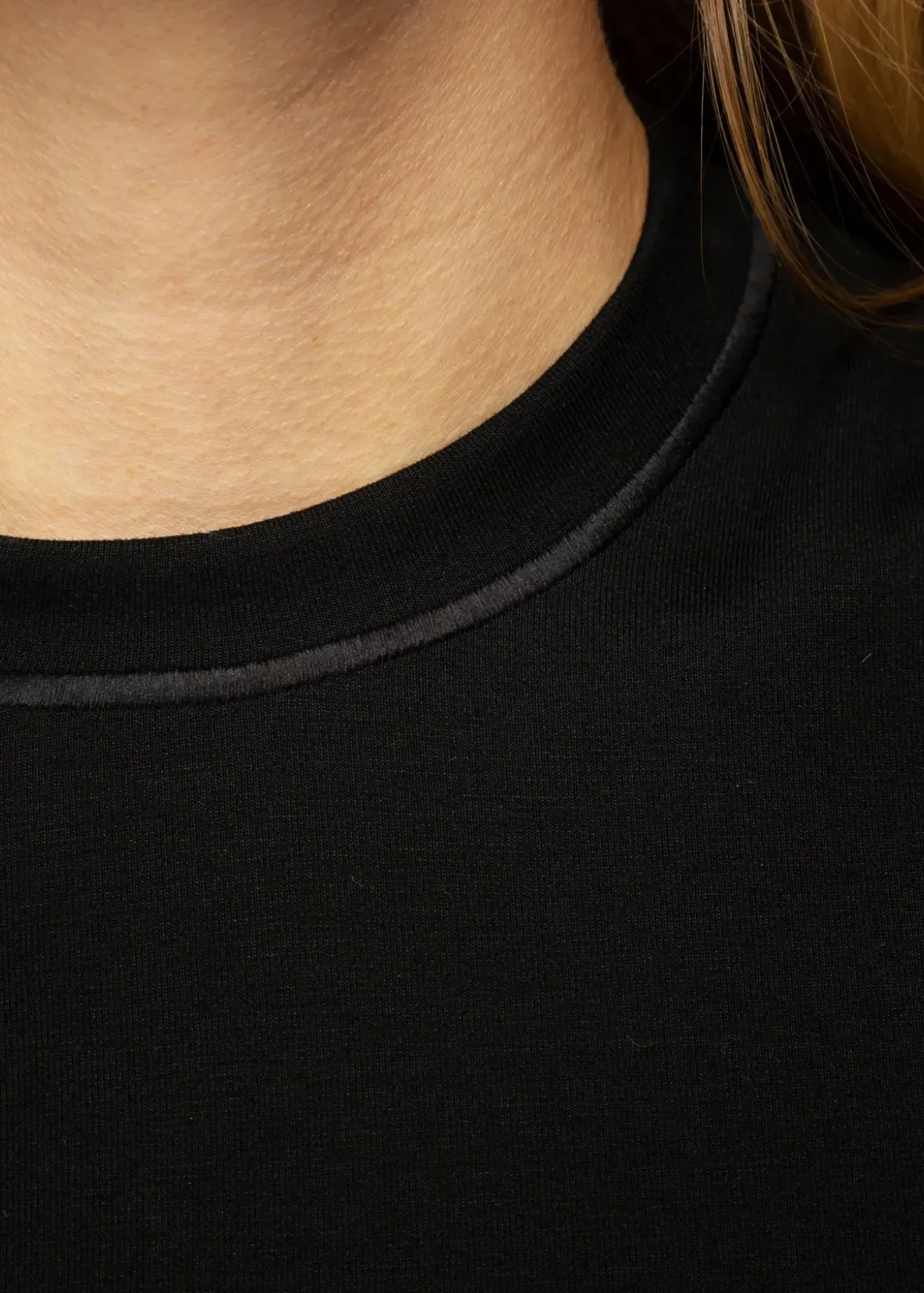 Vanilia Tricot Basis Top Black/Black Clearance