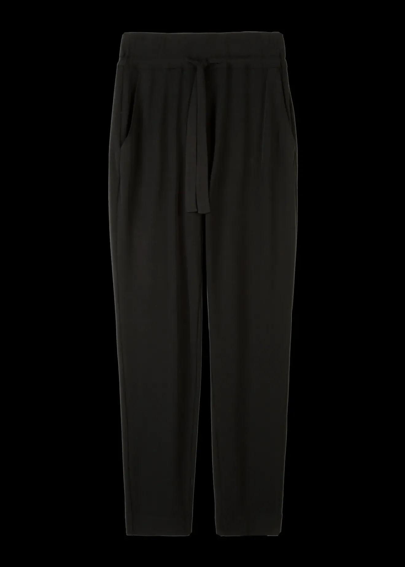 Vanilia Tricot Broek Tapered Fit Zwart New