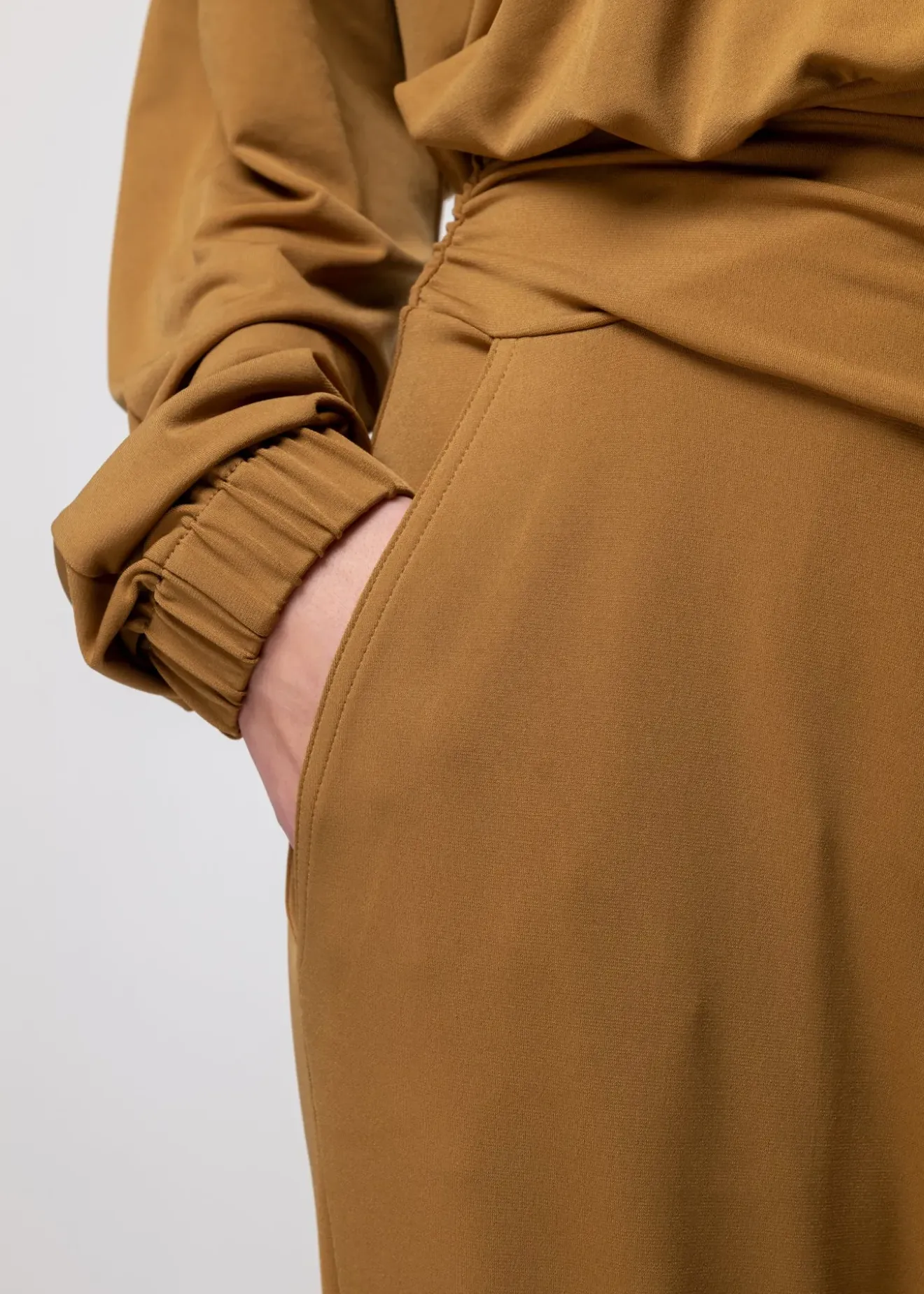 Vanilia Tricot Jogger Breen Discount