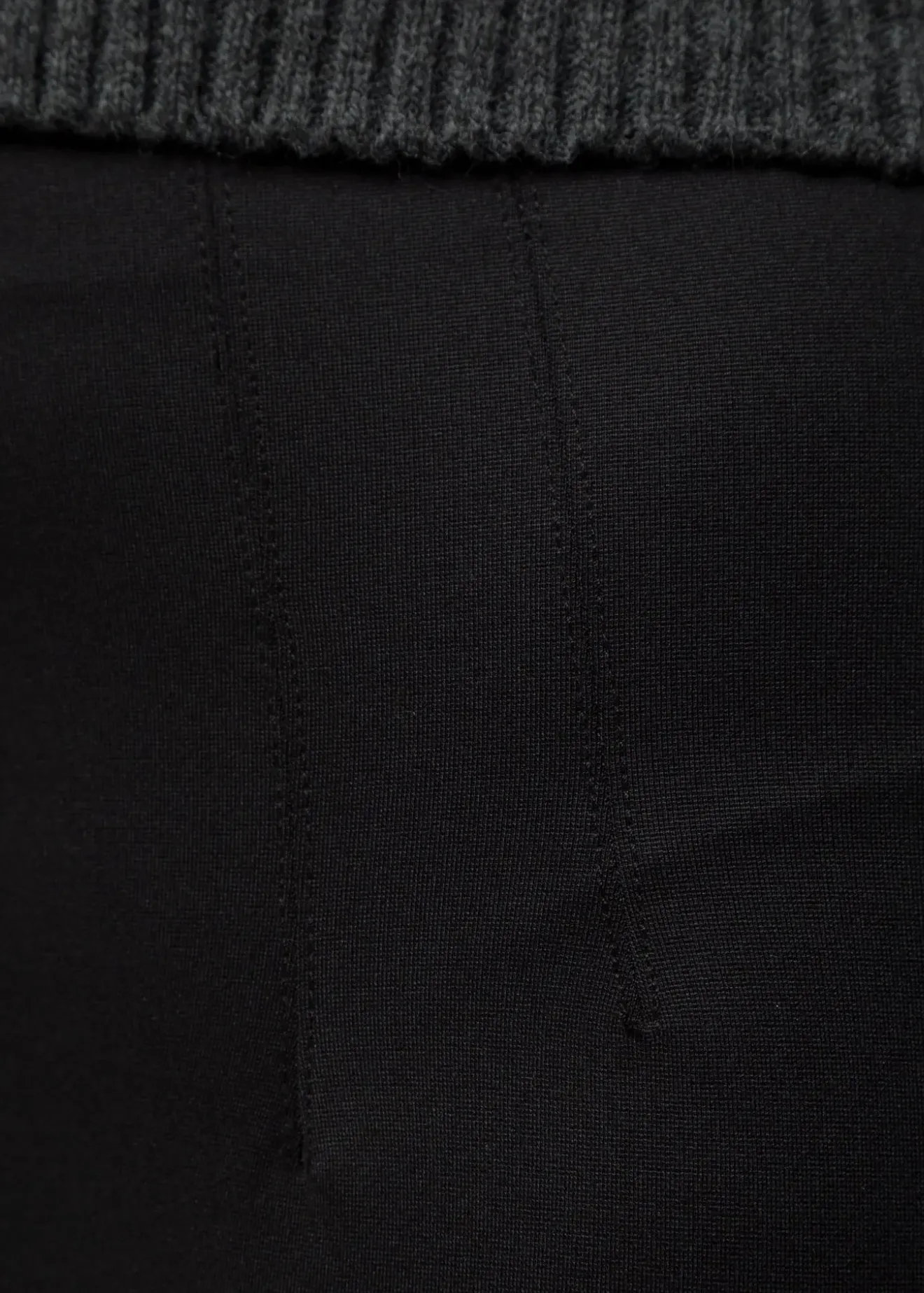 Vanilia Tricot Kokerrok Zwart Clearance