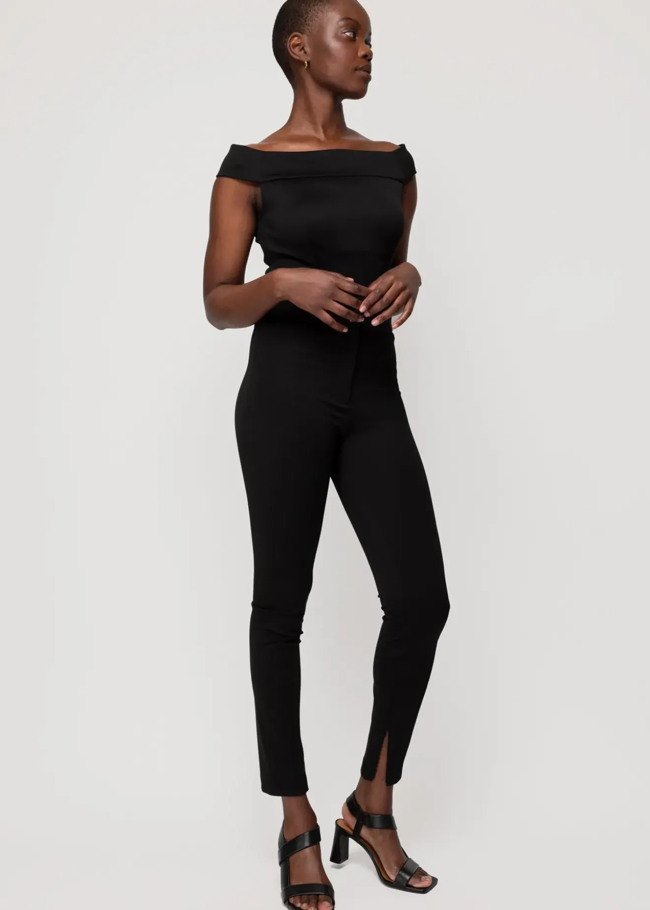 Vanilia Tricot Legging Zwart Discount