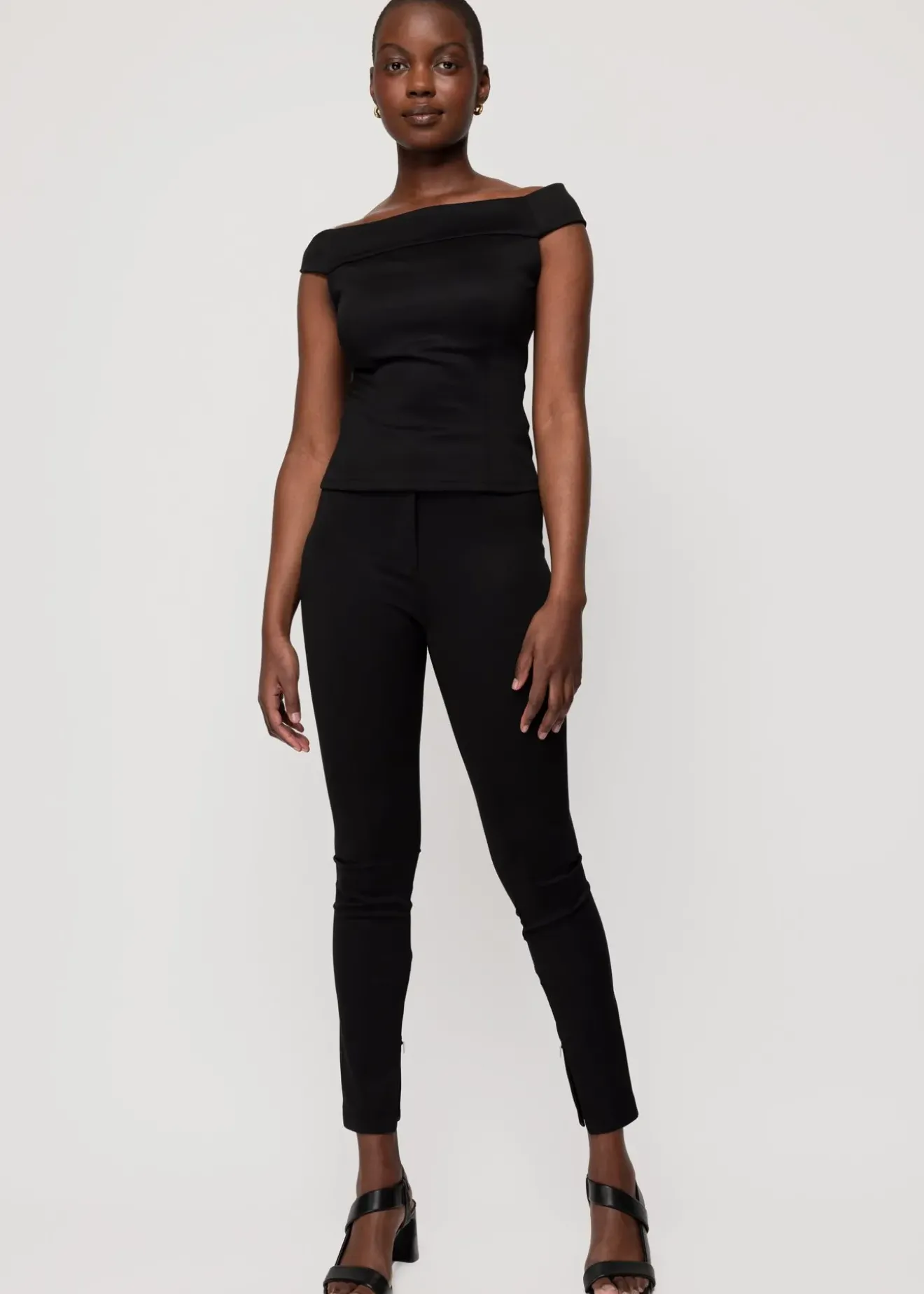 Vanilia Tricot Legging Zwart Discount