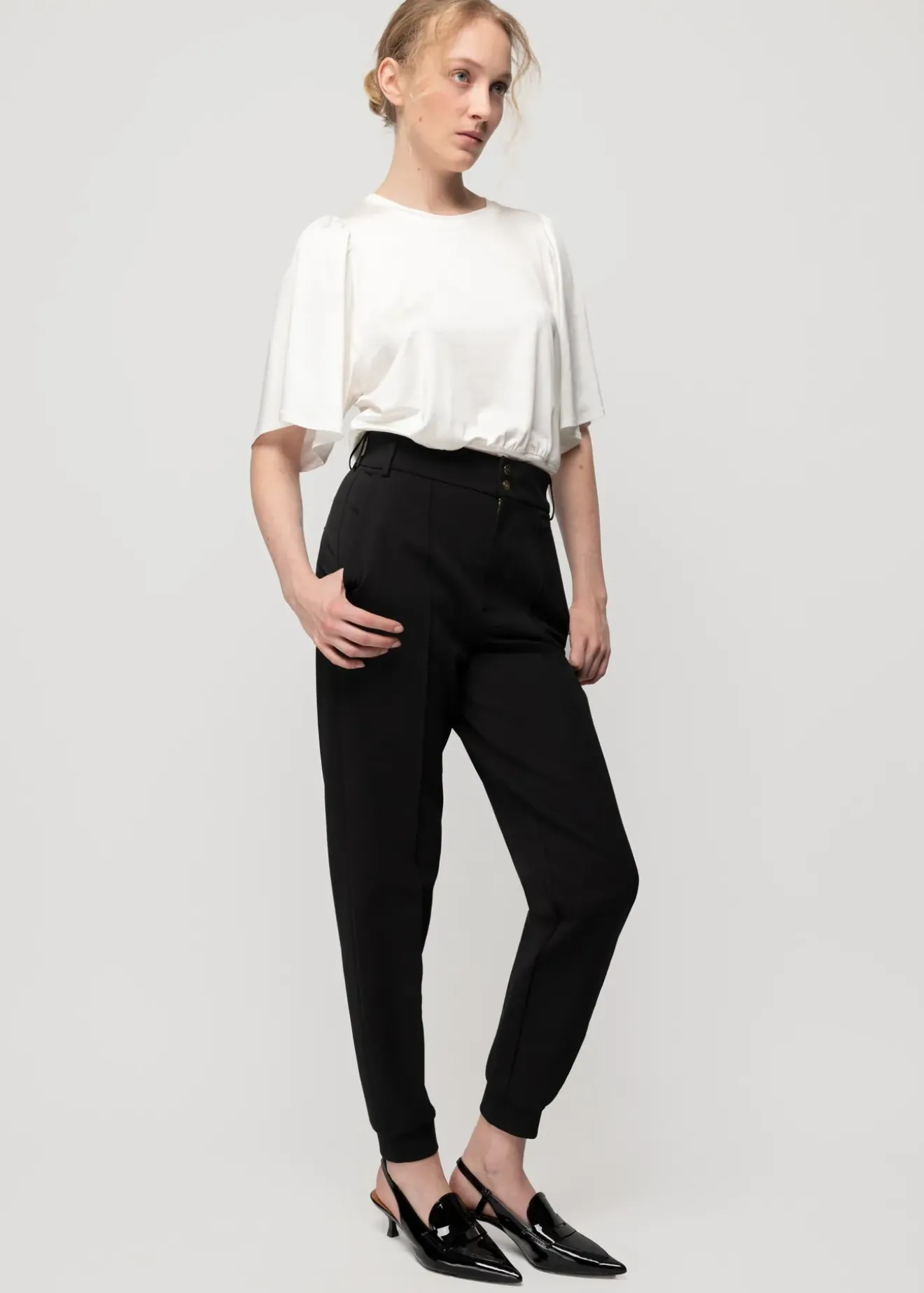 Vanilia Twill Chino Zwart New