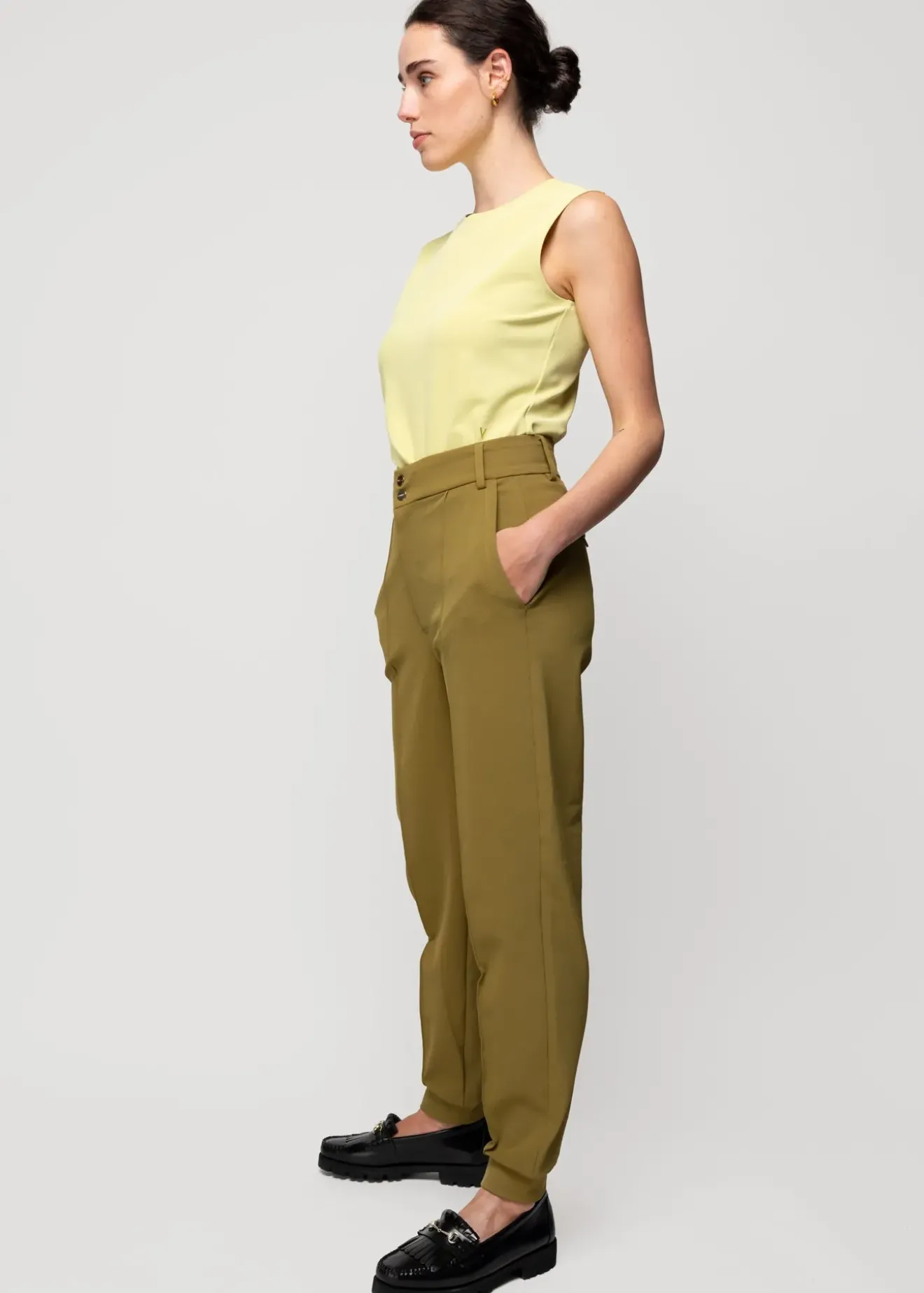 Vanilia Twill Chino Olive Tree Sale