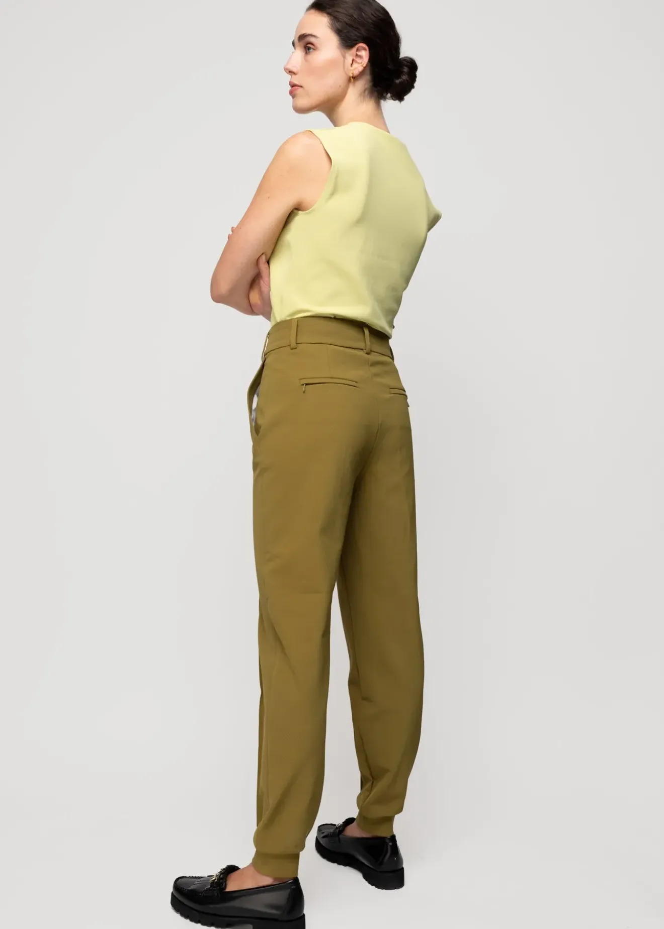 Vanilia Twill Chino Olive Tree Sale