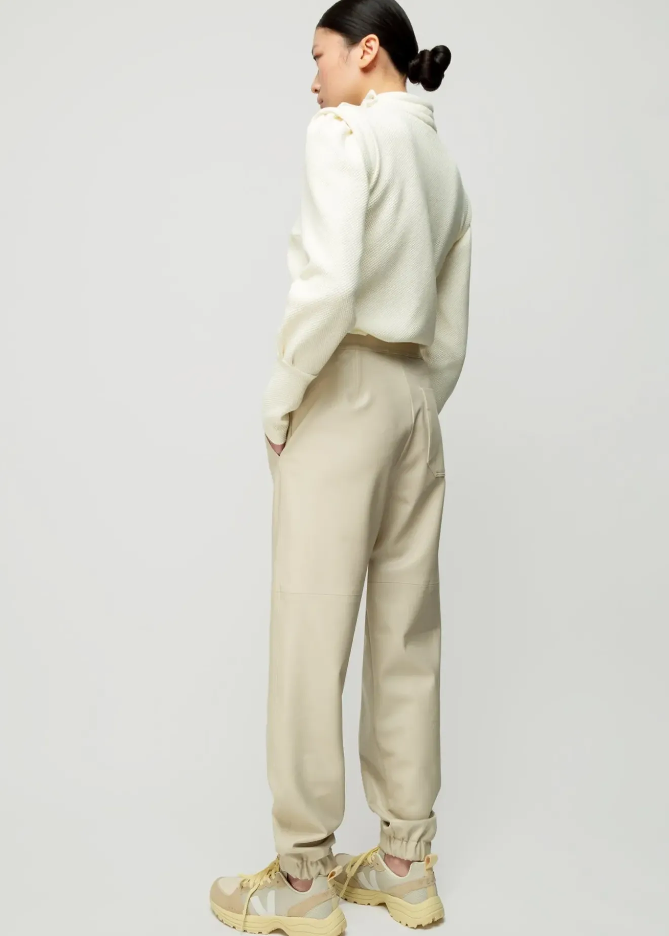 Vanilia Vegan Leren Jogger Pristine Discount