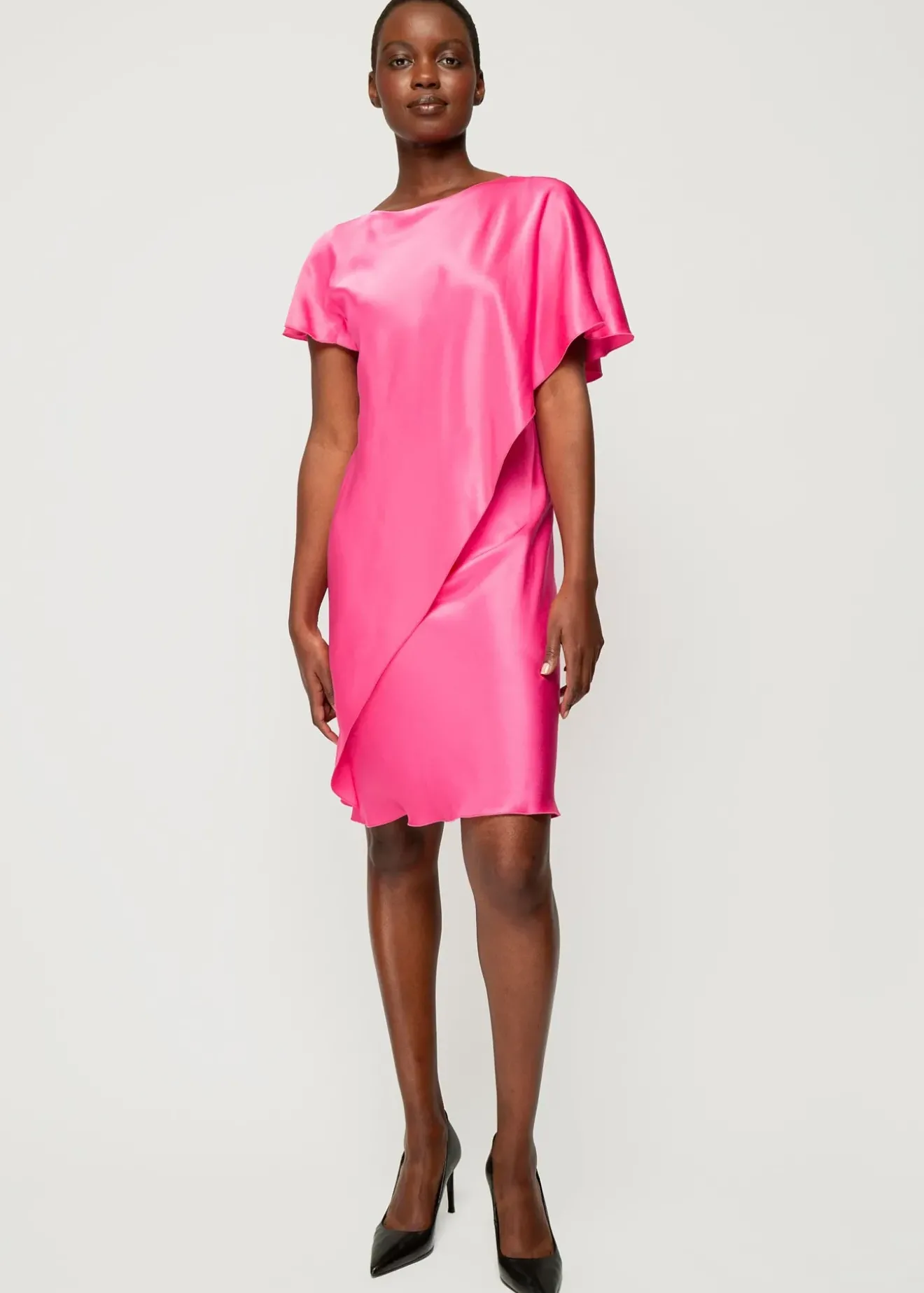 Vanilia Viscose Jurk Carmine Best