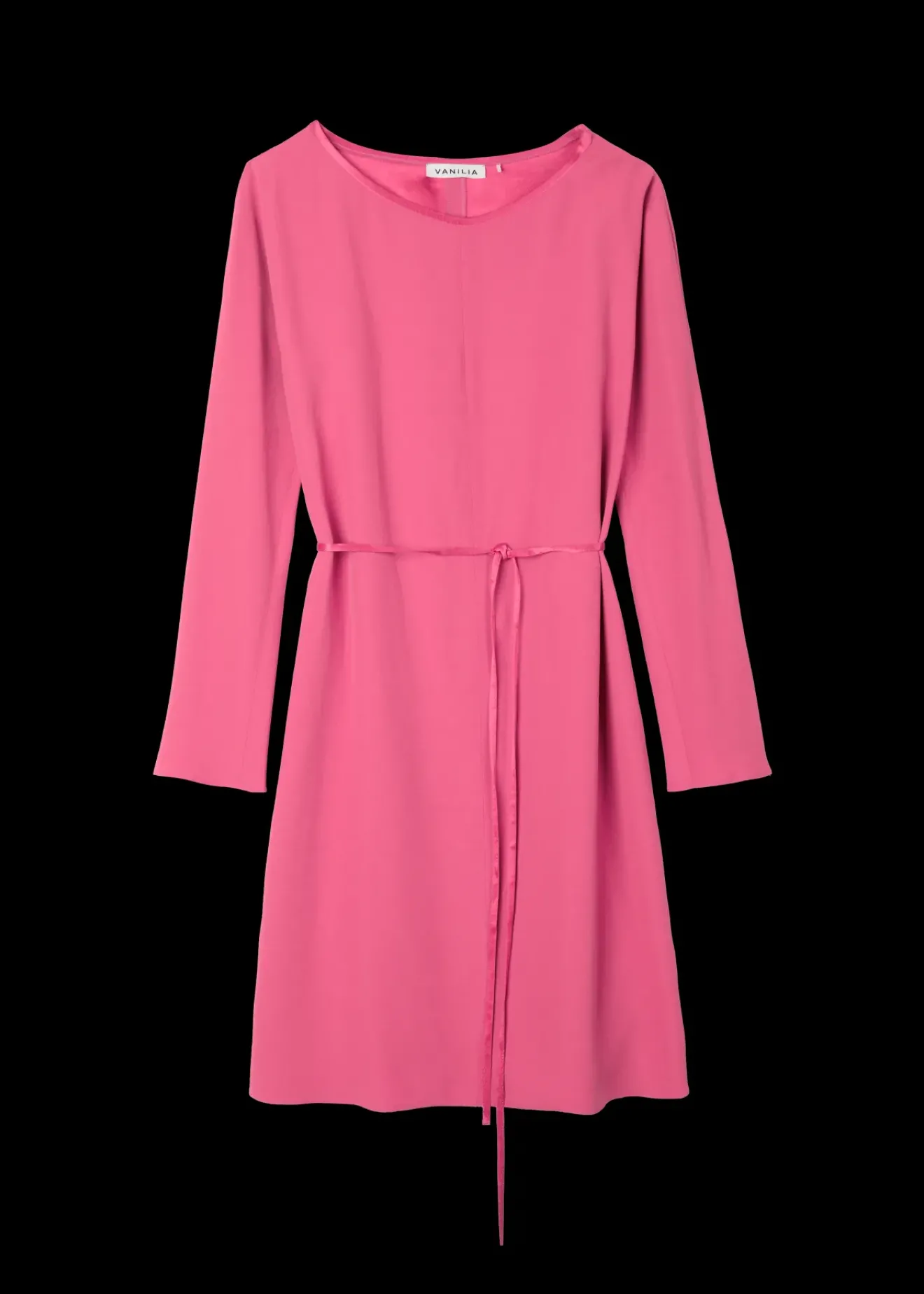Vanilia Viscose Jurk Carmine New
