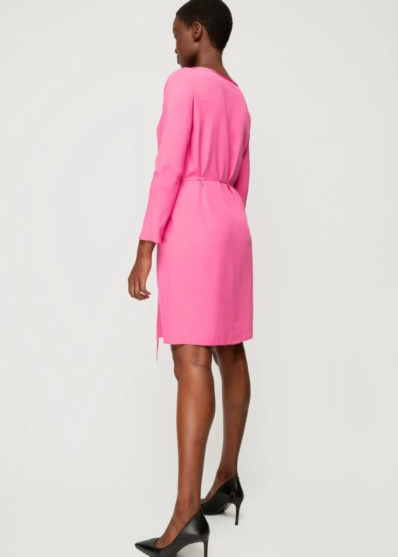 Vanilia Viscose Jurk Carmine New