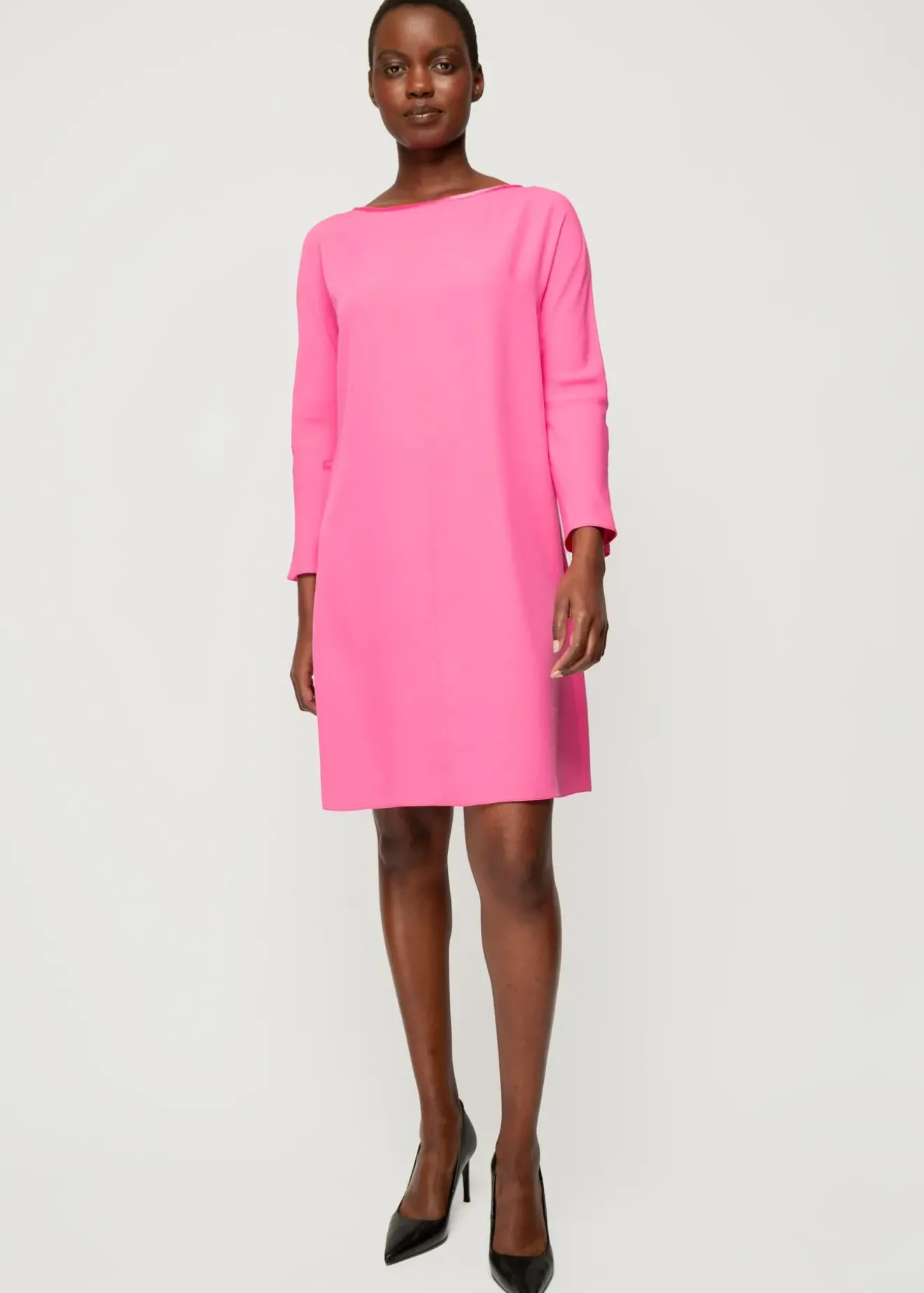 Vanilia Viscose Jurk Carmine New