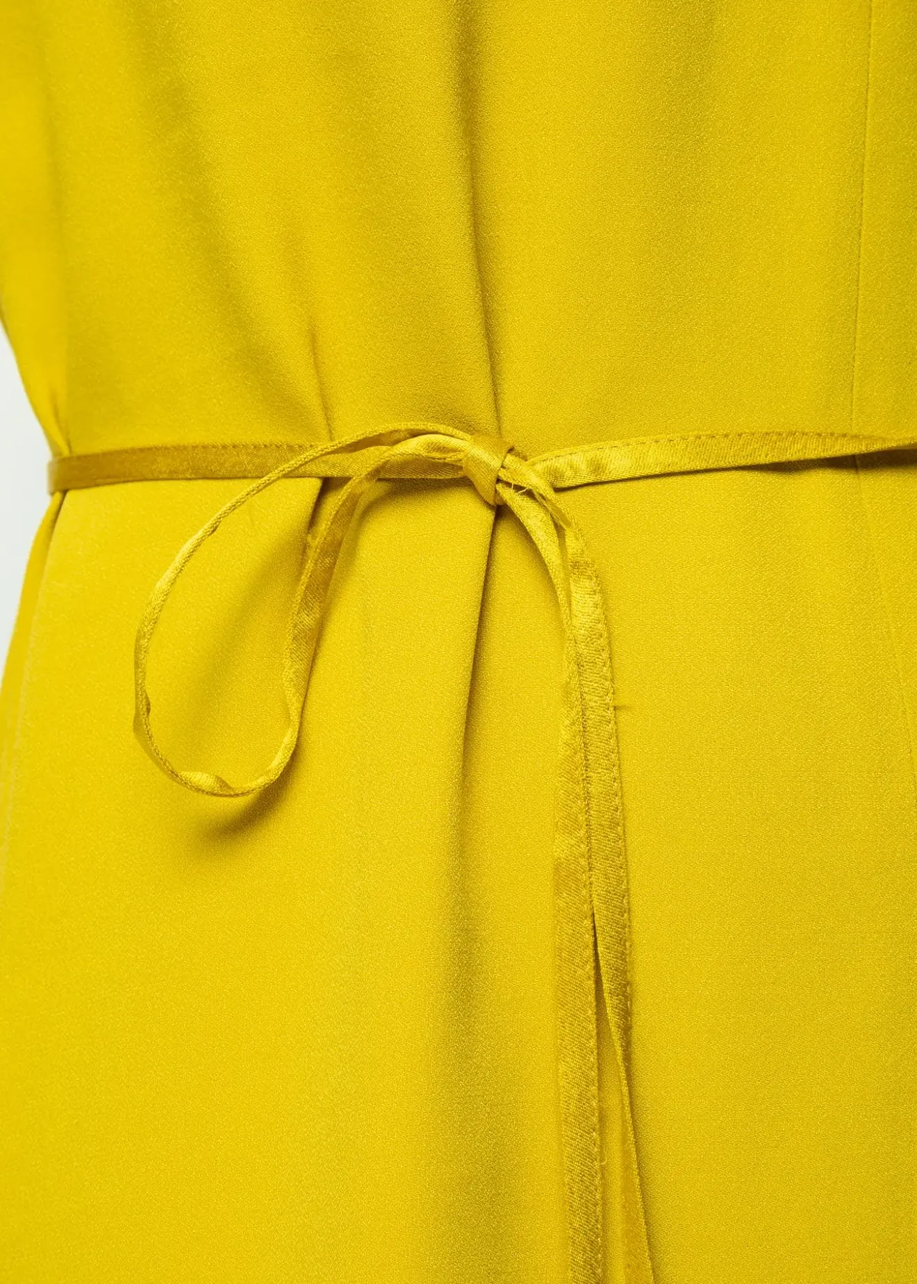 Vanilia Viscose Jurk Golden Lemon Discount