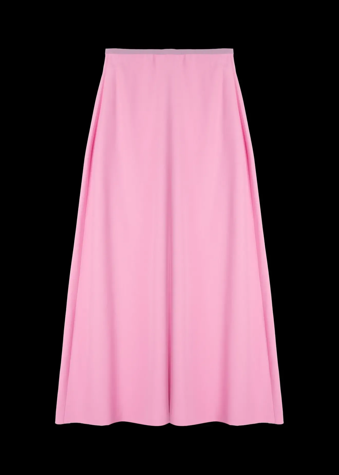 Vanilia Viscose Midi Rok Crocus Discount