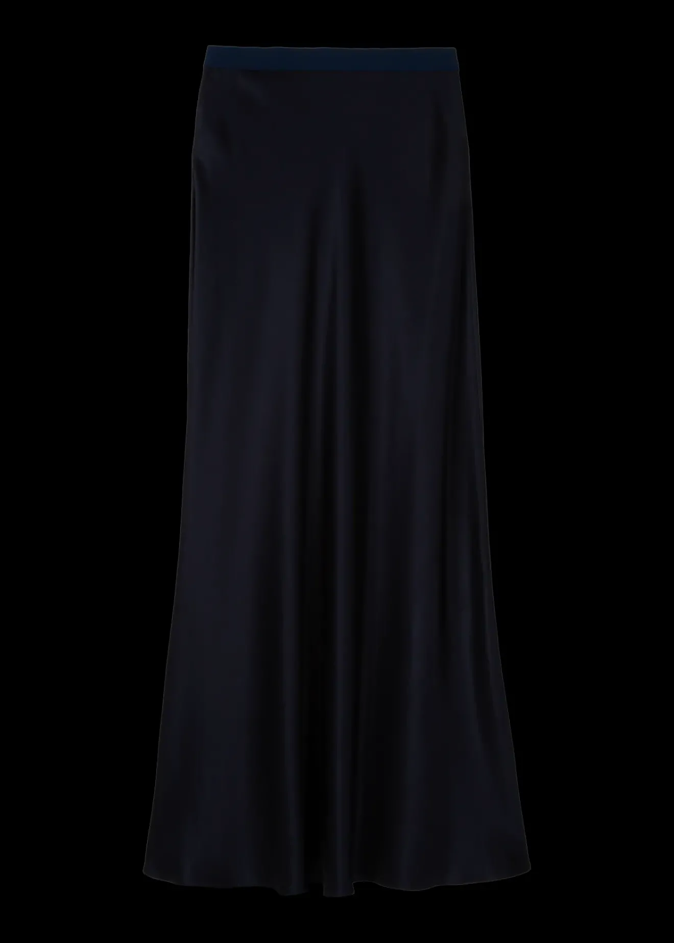 Vanilia Viscose Midi Rok Classic Navy Hot