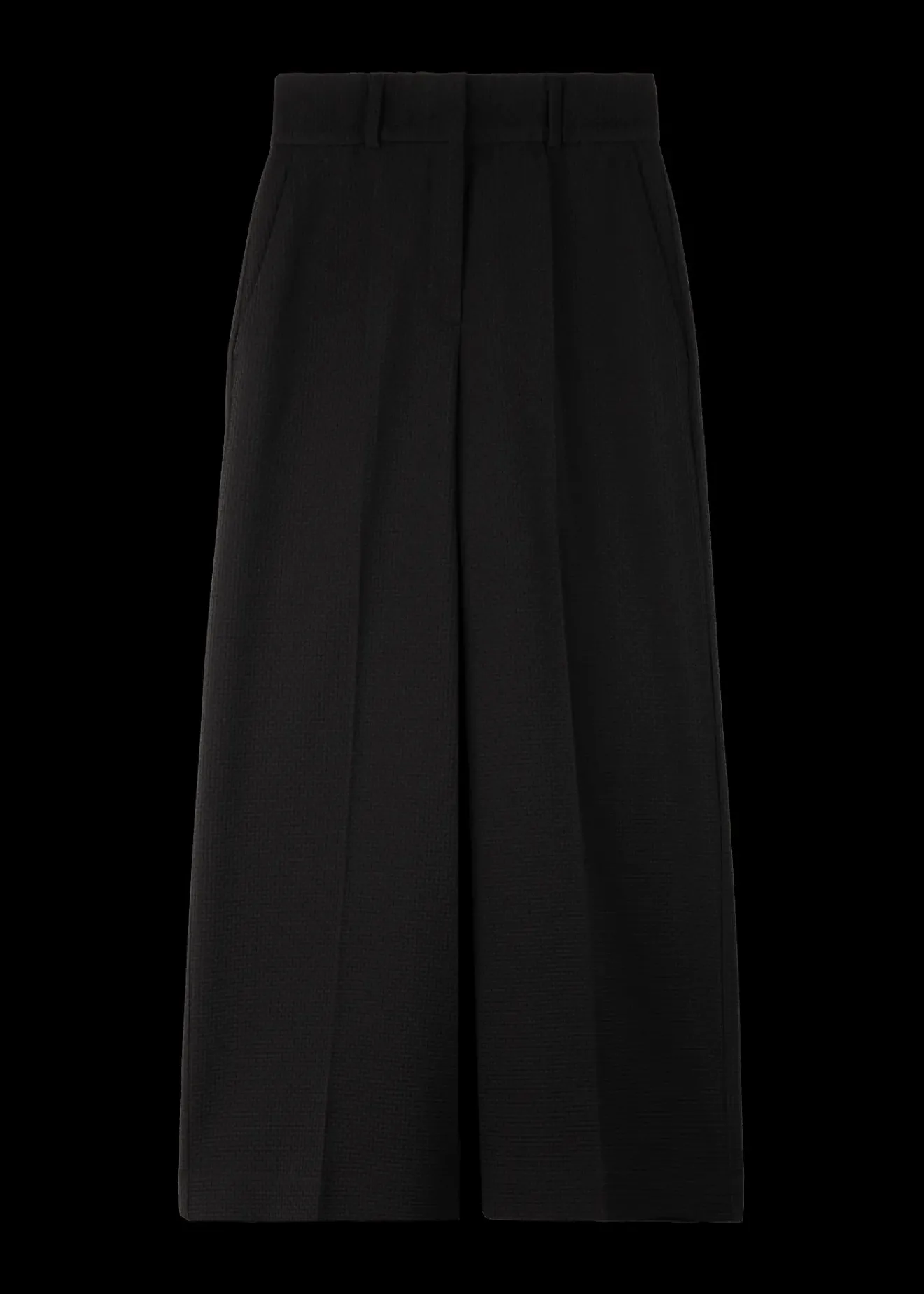 Vanilia Wafel Structuur Culotte Zwart Hot