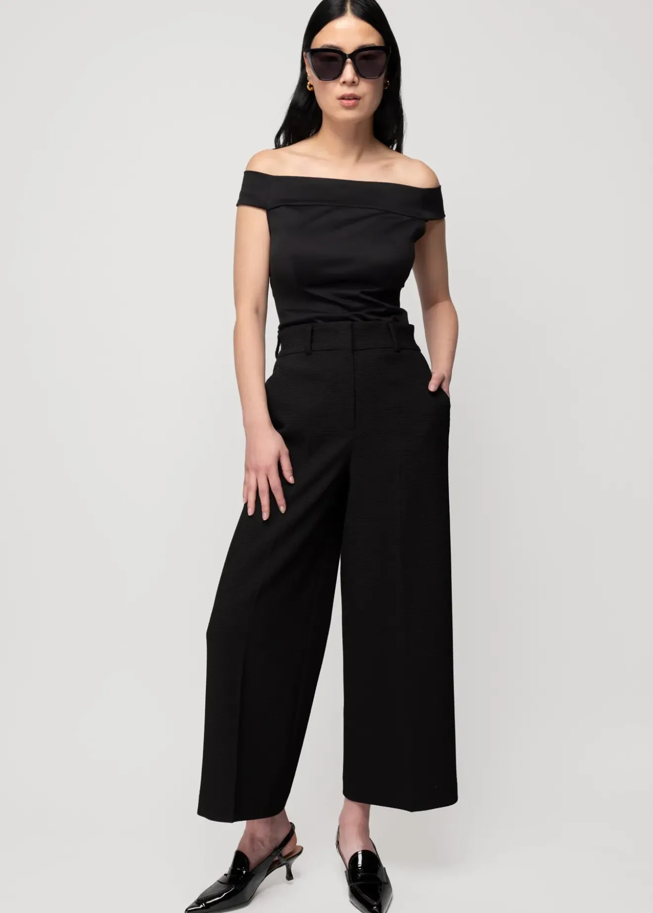 Vanilia Wafel Structuur Culotte Zwart Hot