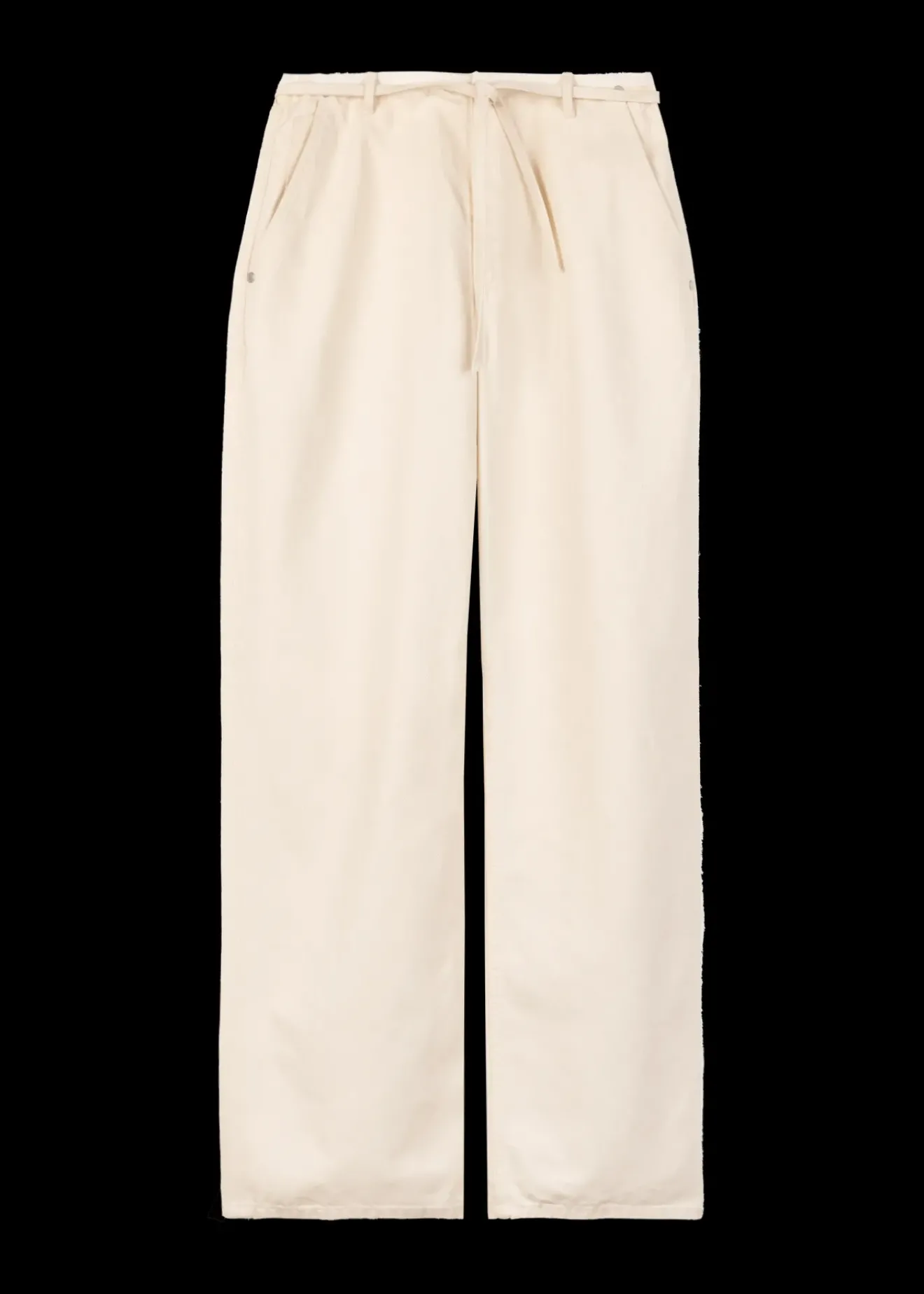 Vanilia Wide Leg Jeans Ecru Hot